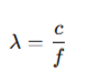 basic relationship between wavelength, frequency, and the speed of light in RF  engineering