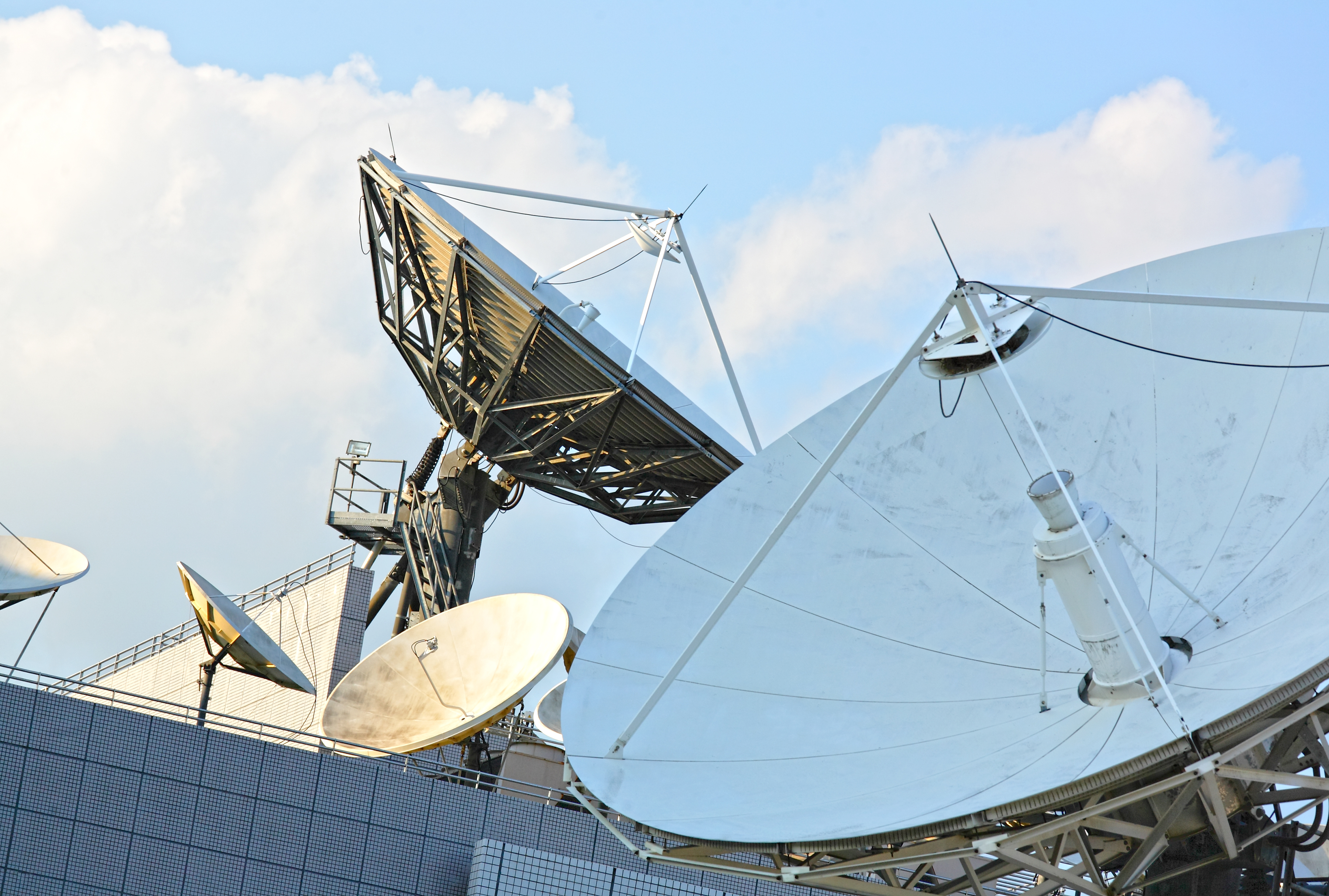 Integrated microwave assembly on a defense satellite payload